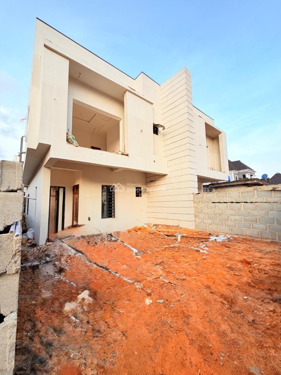 Lovely Built 4 Bedroom Semi Detached Duplex with a Room Bq, Ogba, Ikeja, Lagos, Semi-detached Duplex for Sale