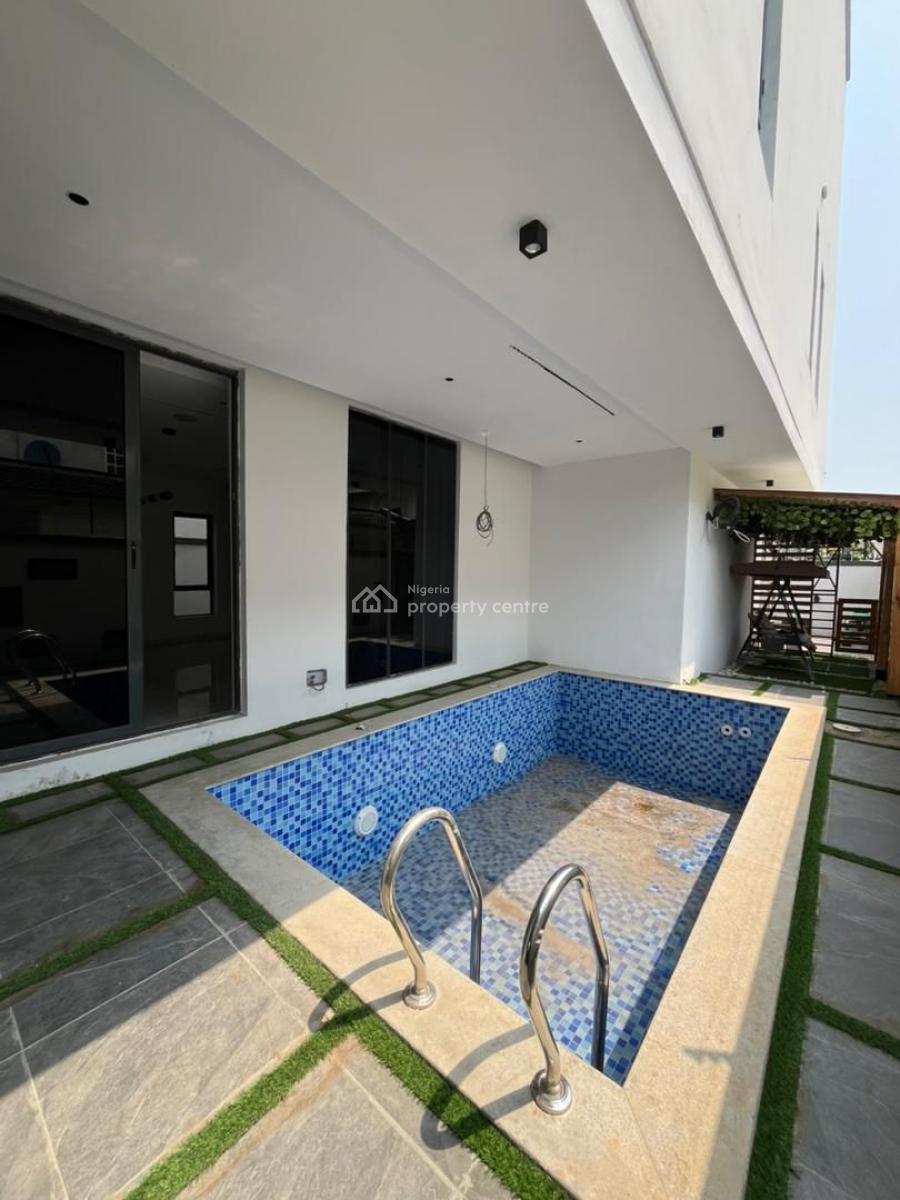 Impeccable 5 Bedroom Detached Duplex + Bq, Pool, Study Room, & Gazebo, Lekki Phase 1, Lekki, Lagos, Detached Duplex for Sale