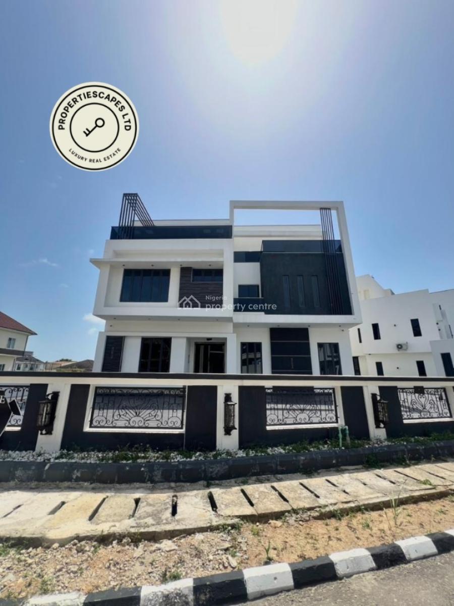 Luxury 6-bedroom Fully Detached House + 2-rooms Bq, Osapa London, Lekki, Lagos, Detached Duplex for Sale