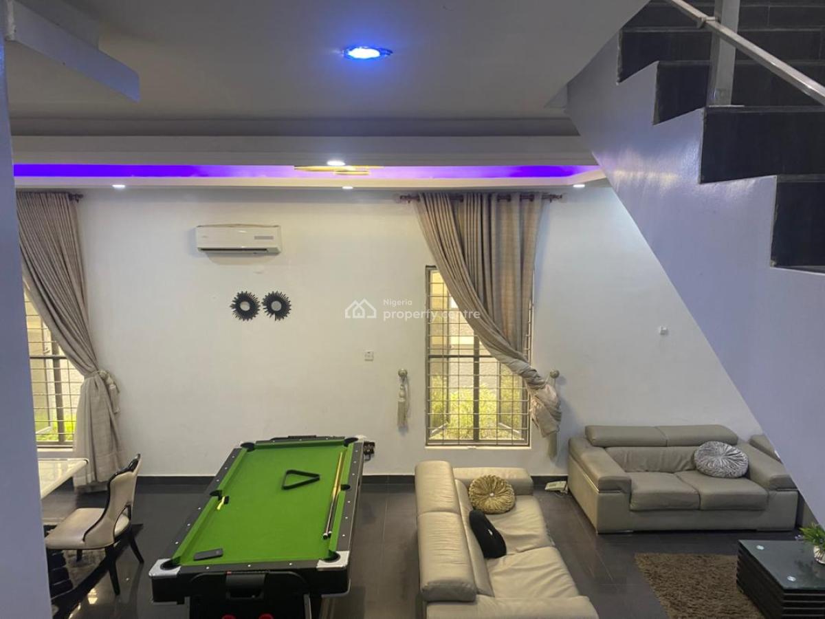 Fully Furnished 5 Bedroom Detached Duplex, Mega Mount Estate, Ikota, Lekki, Lagos, Detached Duplex for Rent