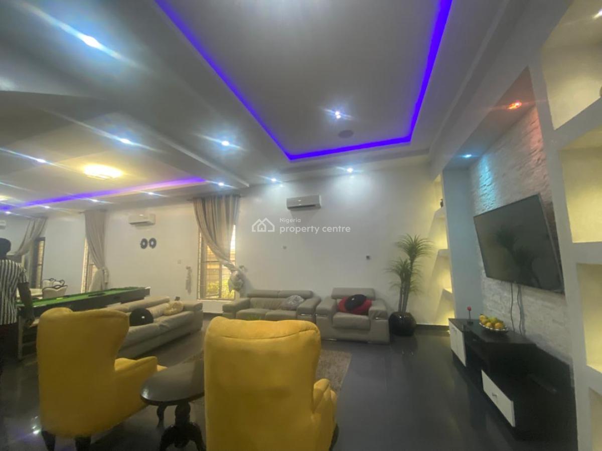 Fully Furnished 5 Bedroom Detached Duplex, Mega Mount Estate, Ikota, Lekki, Lagos, Detached Duplex for Rent