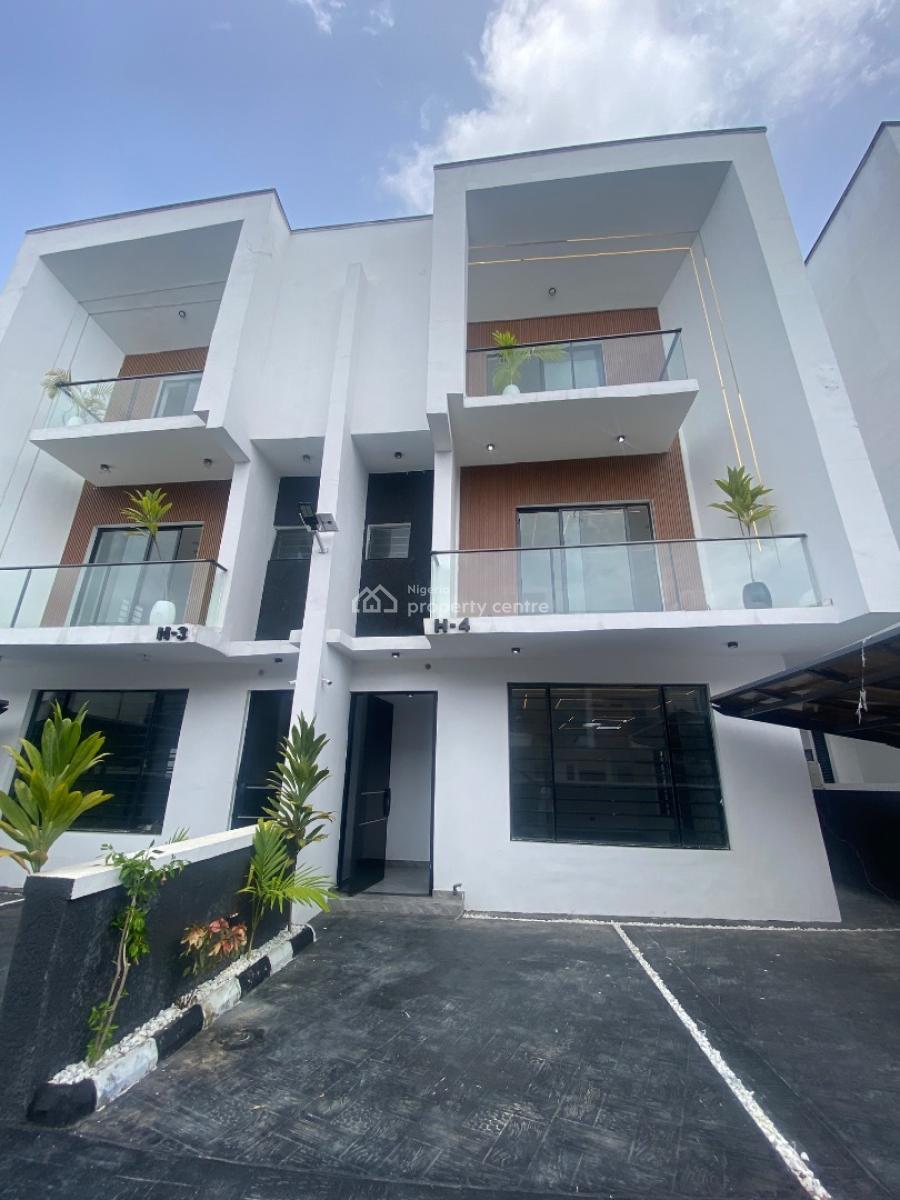 4 Bedrooms Semi Detached Duplex with Bq, Orchid Road, Lekki, Lagos, Semi-detached Duplex for Sale