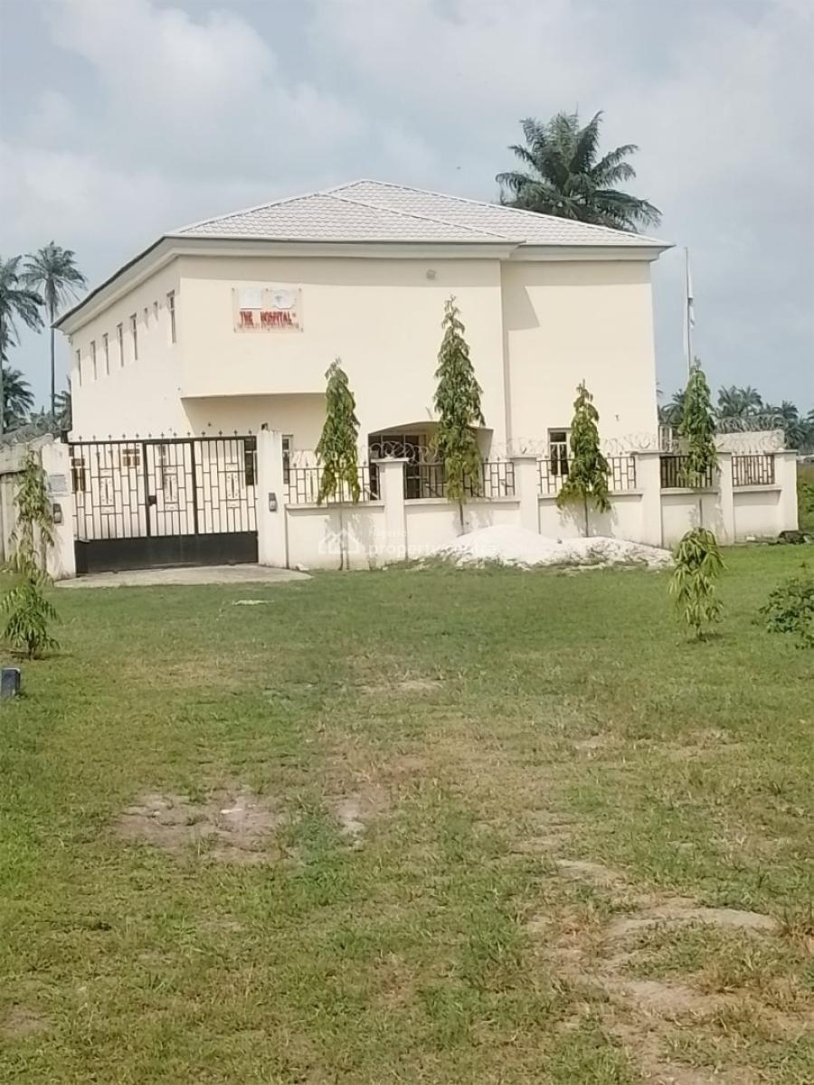 20 Bedroom Hospital Facility, C4i Police Checkpoints Along The Eneka-igwuruta, Eneka, Port Harcourt, Rivers, Office Space for Sale