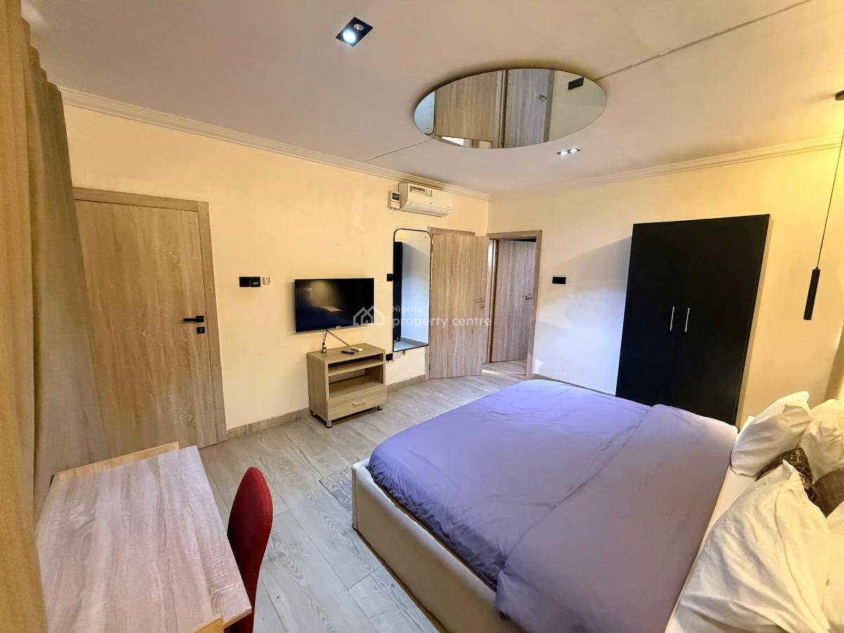 Fully Furnished and Serviced Mini Flat with Fascinating View, Lekki Phase 1, Lekki, Lagos, Flat / Apartment for Rent