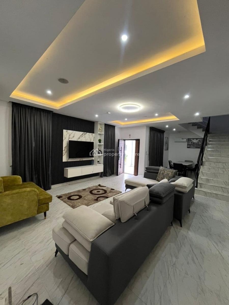 Fully Furnished 3-bedroom Detached Duplex with Premium Finishing, Fully Furnished 3-bedroom Detached Duplex with Premium Finishing, Ajah, Lagos, Detached Duplex for Rent
