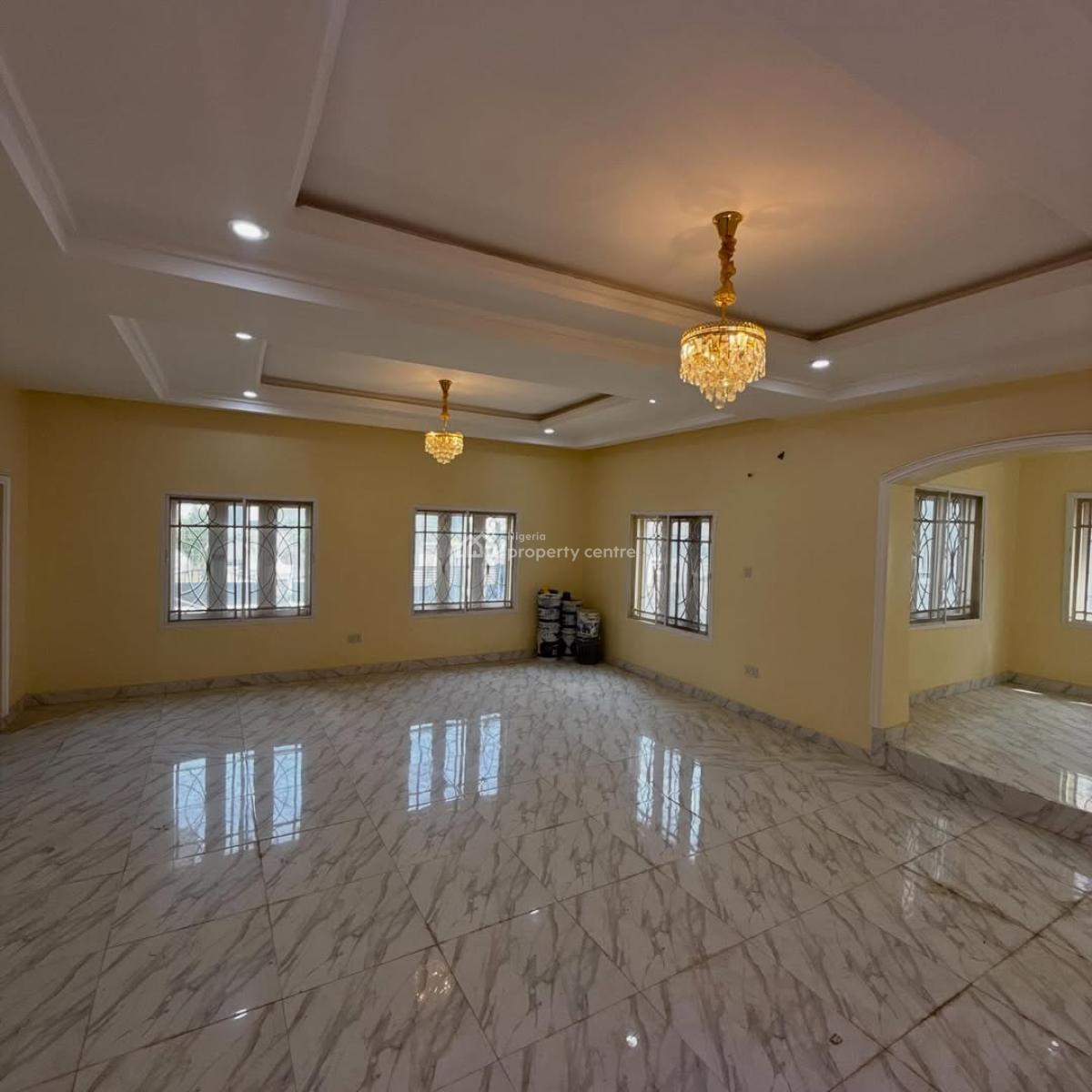 Well Built 5 Bedroom Detached Duplex with 2 Rooms Bq in Lovely Estate, Life Camp, Abuja, Detached Duplex for Sale