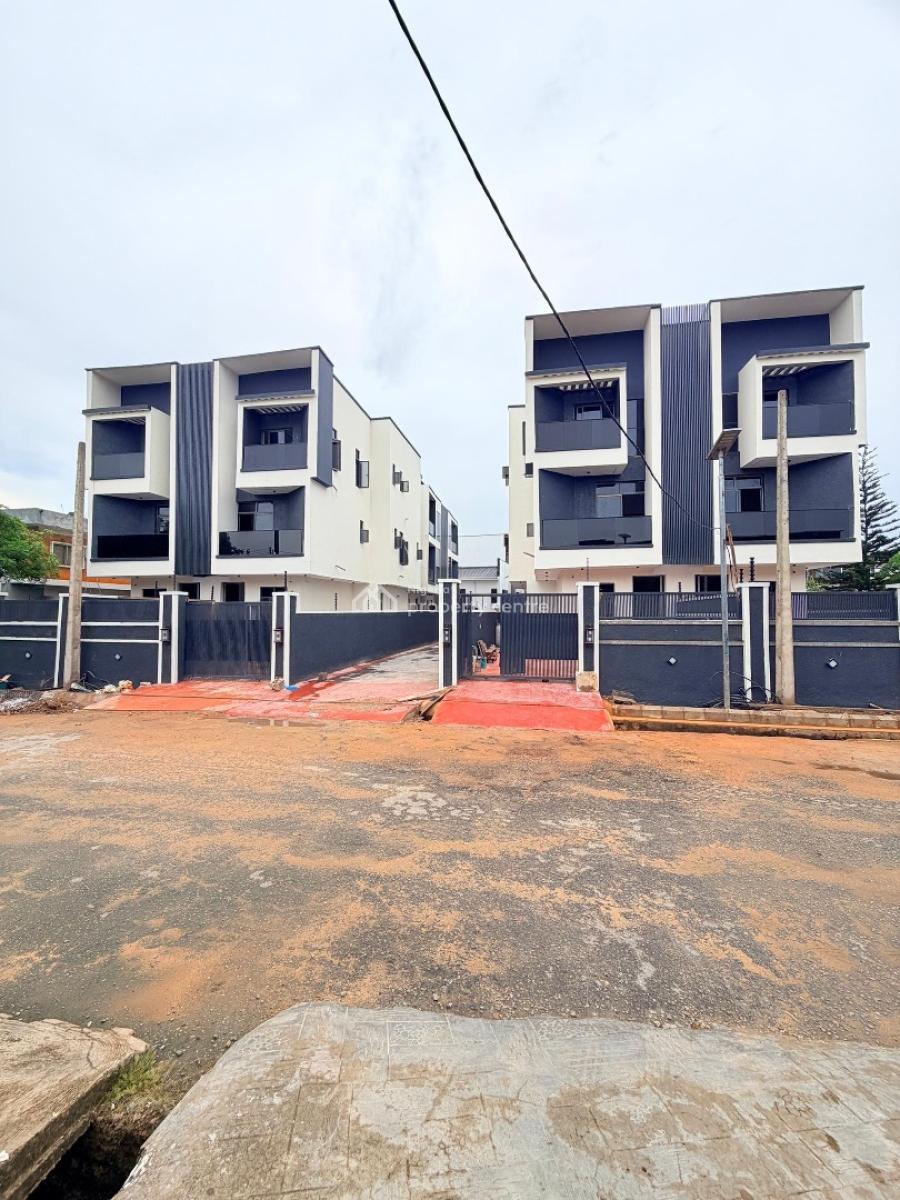 Newly Built 4 Bedroom Semi Detached Duplex + Bq Close to Boeing Estate, Firs Office, Kuture Yard, The Barroti Place, Icm, Chrisland Schools, Adeniyi Jones, Ikeja, Lagos, Semi-detached Duplex for Sale