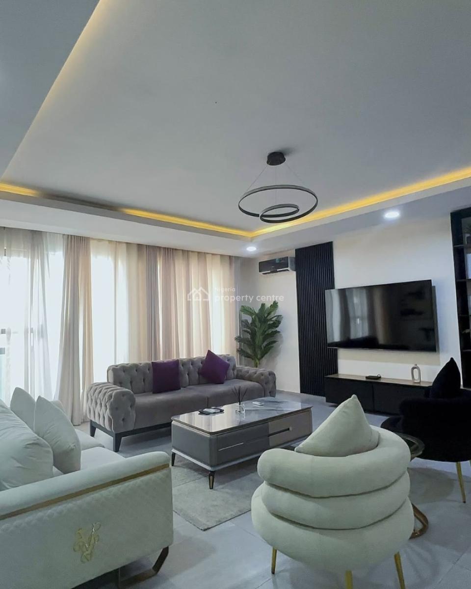 Fully Furnished Luxury  3 Bedroom Penthouse with Premium Finishing, Banana Island, Ikoyi, Lagos, Flat / Apartment for Rent