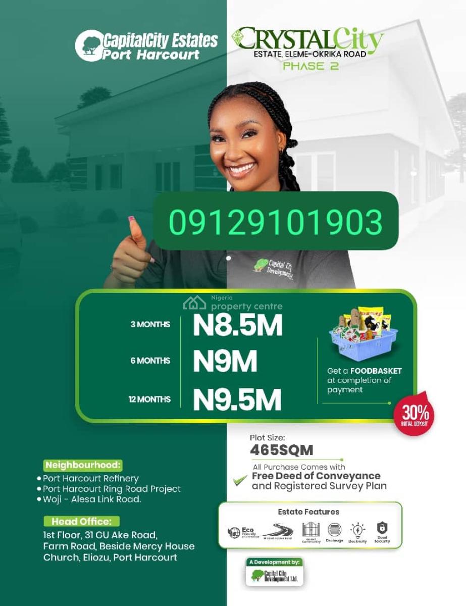 Plots of Affordable Land in Eleme, Close to Woji Alesa Link Road, Ikwerre, Rivers, Mixed-use Land for Sale