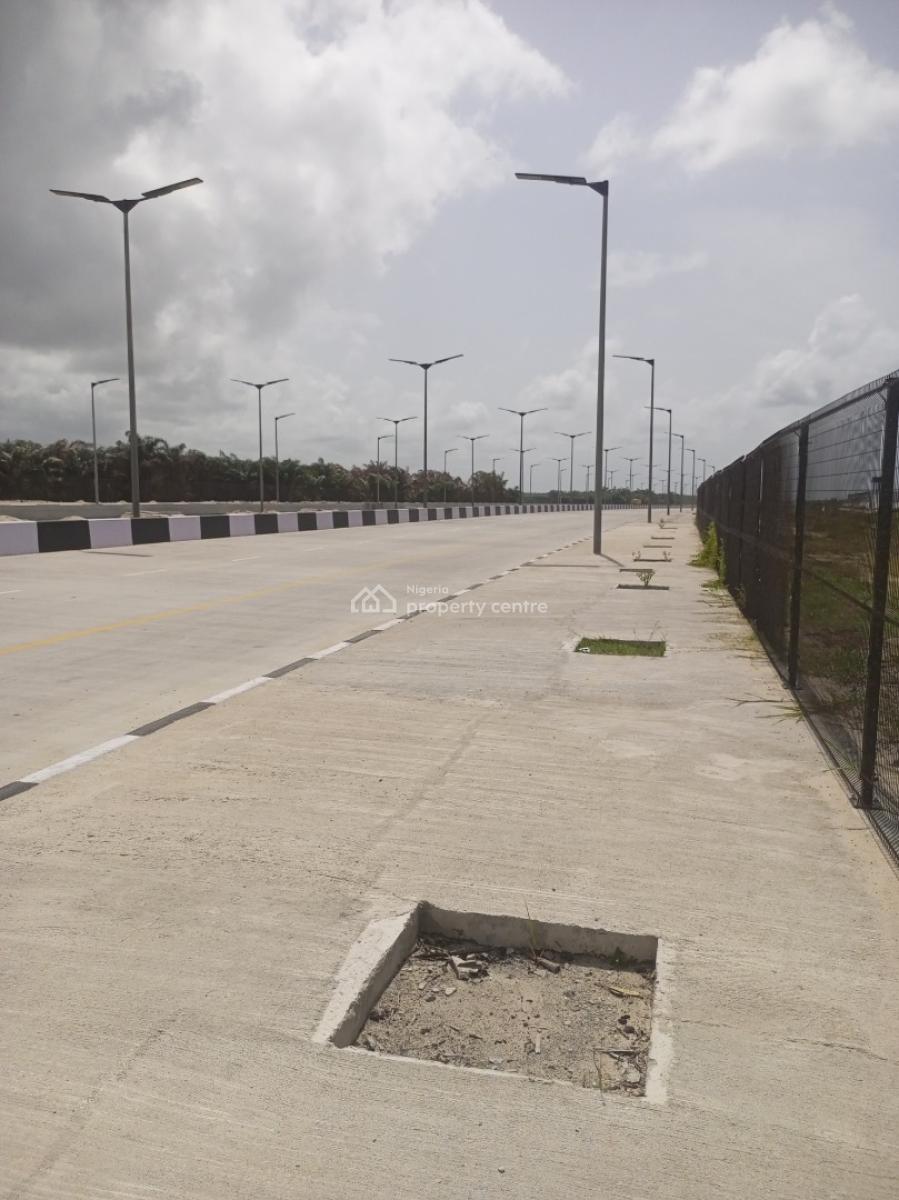 3868sqm of Fenced Land Directly on The Coastal Road, Coastal Road By Okun Ajah, Ajah, Lagos, Mixed-use Land for Sale