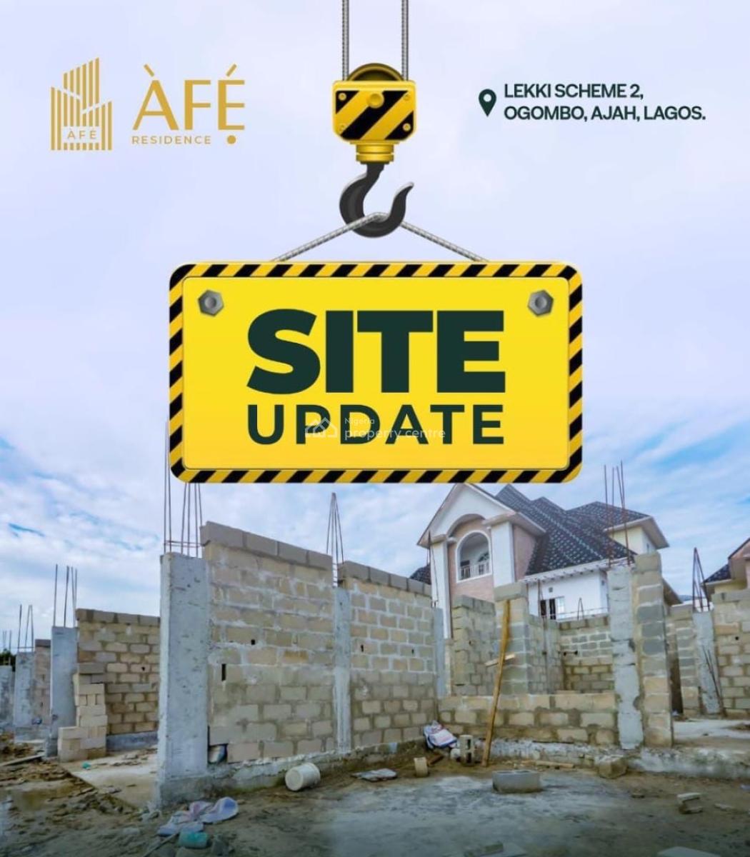 Contemporary 4 Bedroom Triplex with Bq  Ajah, Lekki Scheme 2, Ajah, Lagos, House for Sale