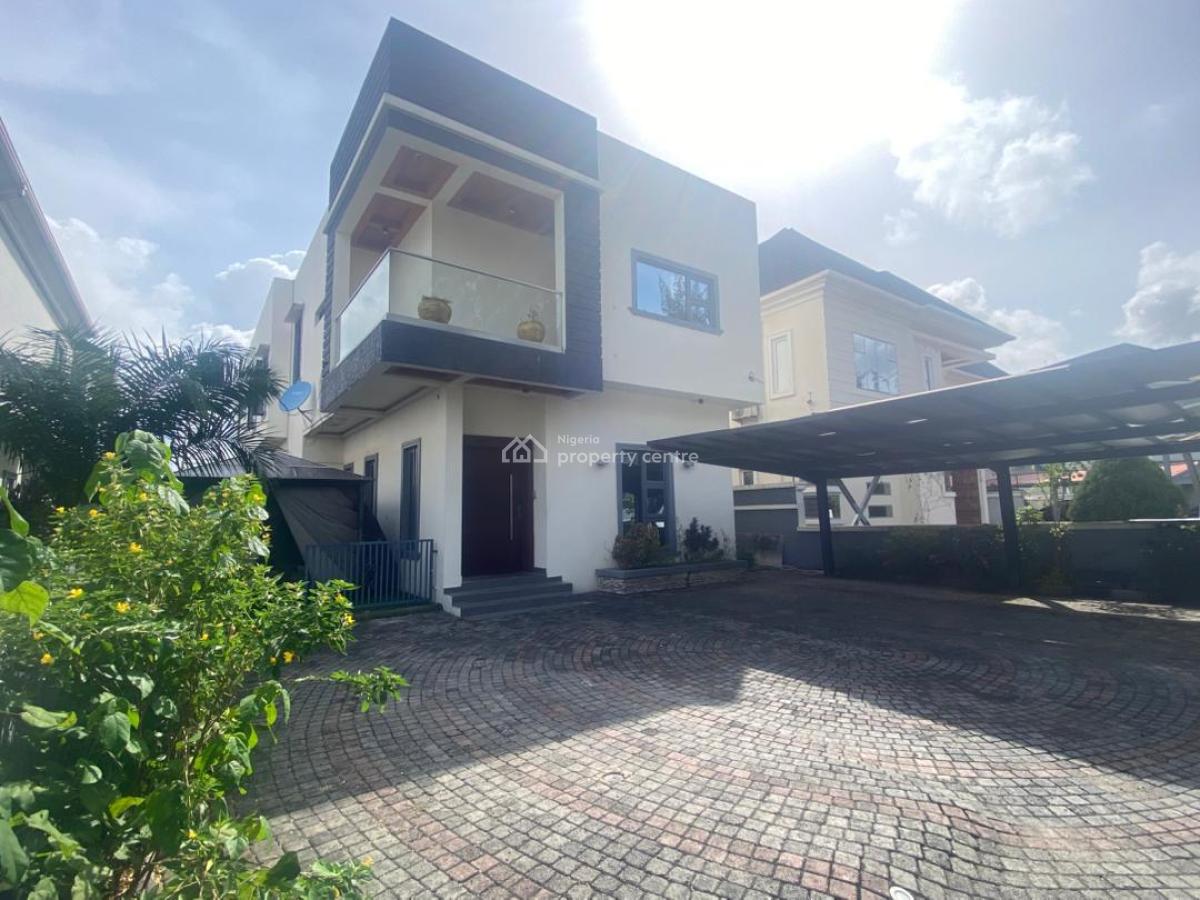 Full Furnished 5 Bedrooms Detached Duplex, Megamound Estate, Ikota, Lekki, Lagos, Detached Duplex for Rent