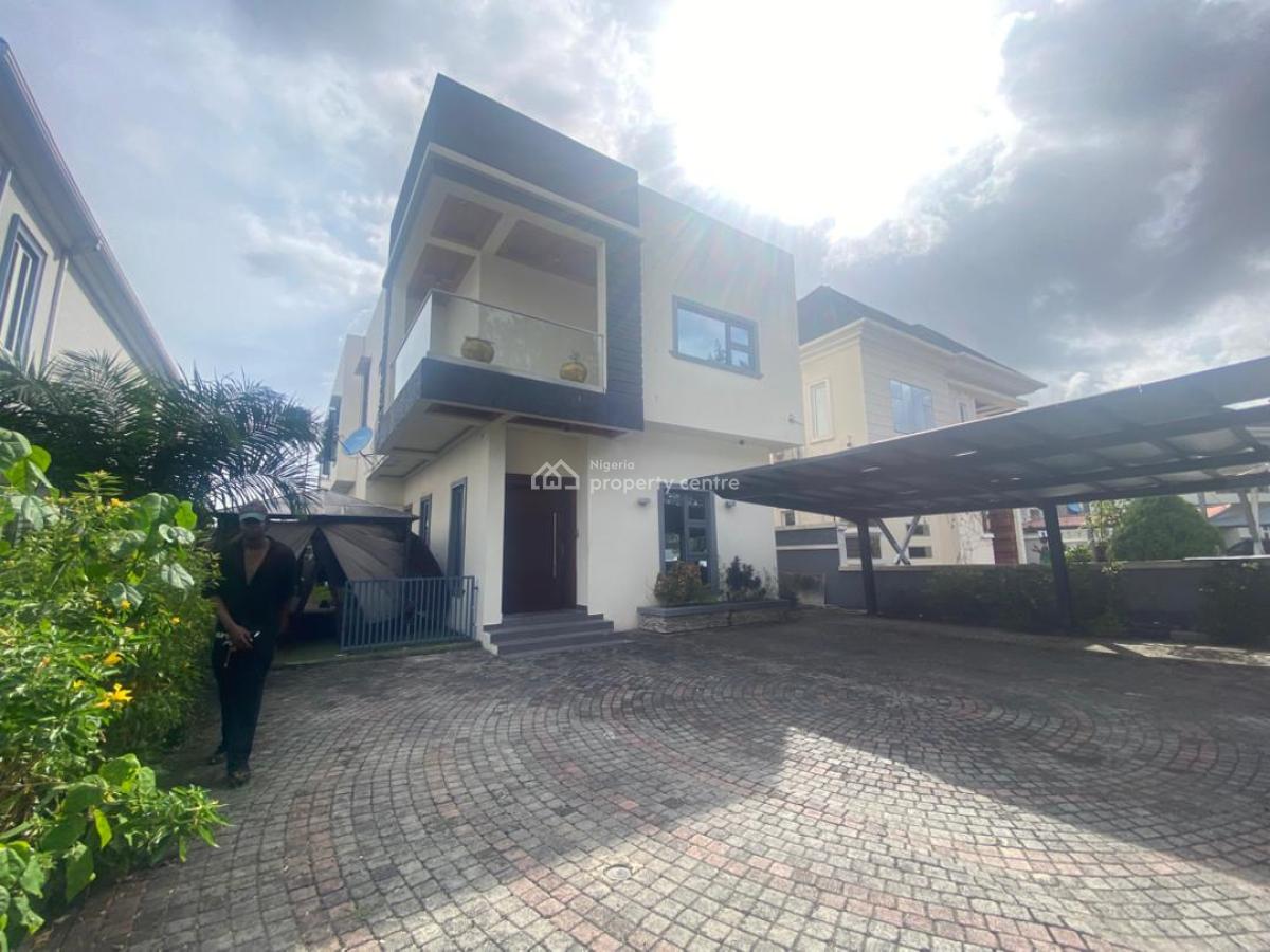 Full Furnished 5 Bedrooms Detached Duplex, Megamound Estate, Ikota, Lekki, Lagos, Detached Duplex for Rent