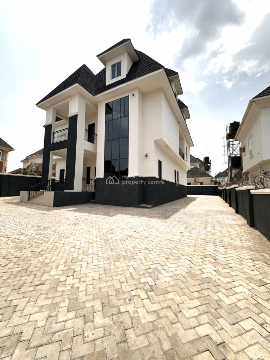 Luxury 7 Bedroom Fully Detached Duplex with Bq in Lovely Location, Gwarinpa Ext, Gwarinpa, Abuja, Detached Duplex for Sale
