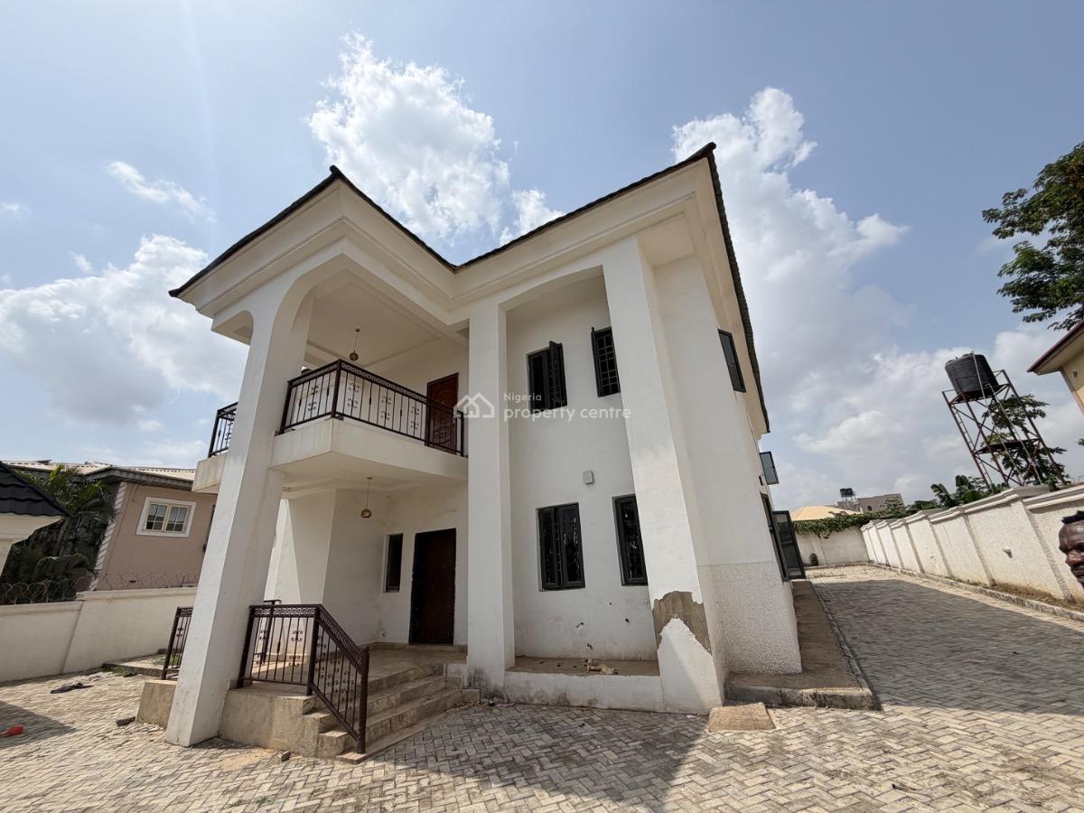 Standard 6 Bedroom Detached Duplex with Two Bqs, Main Lifecamp, Life Camp, Abuja, Detached Duplex for Sale