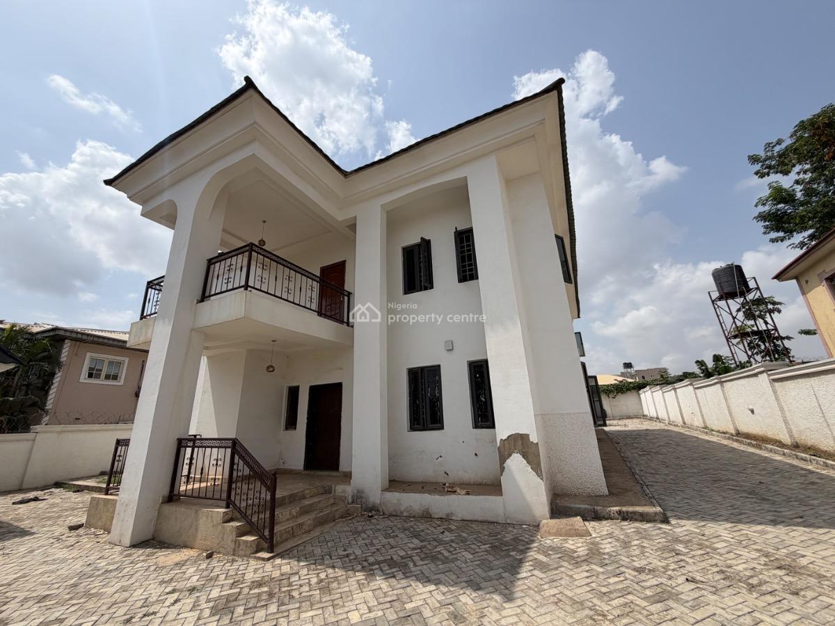 Standard 6 Bedroom Detached Duplex with Two Bqs, Main Lifecamp, Life Camp, Abuja, Detached Duplex for Sale