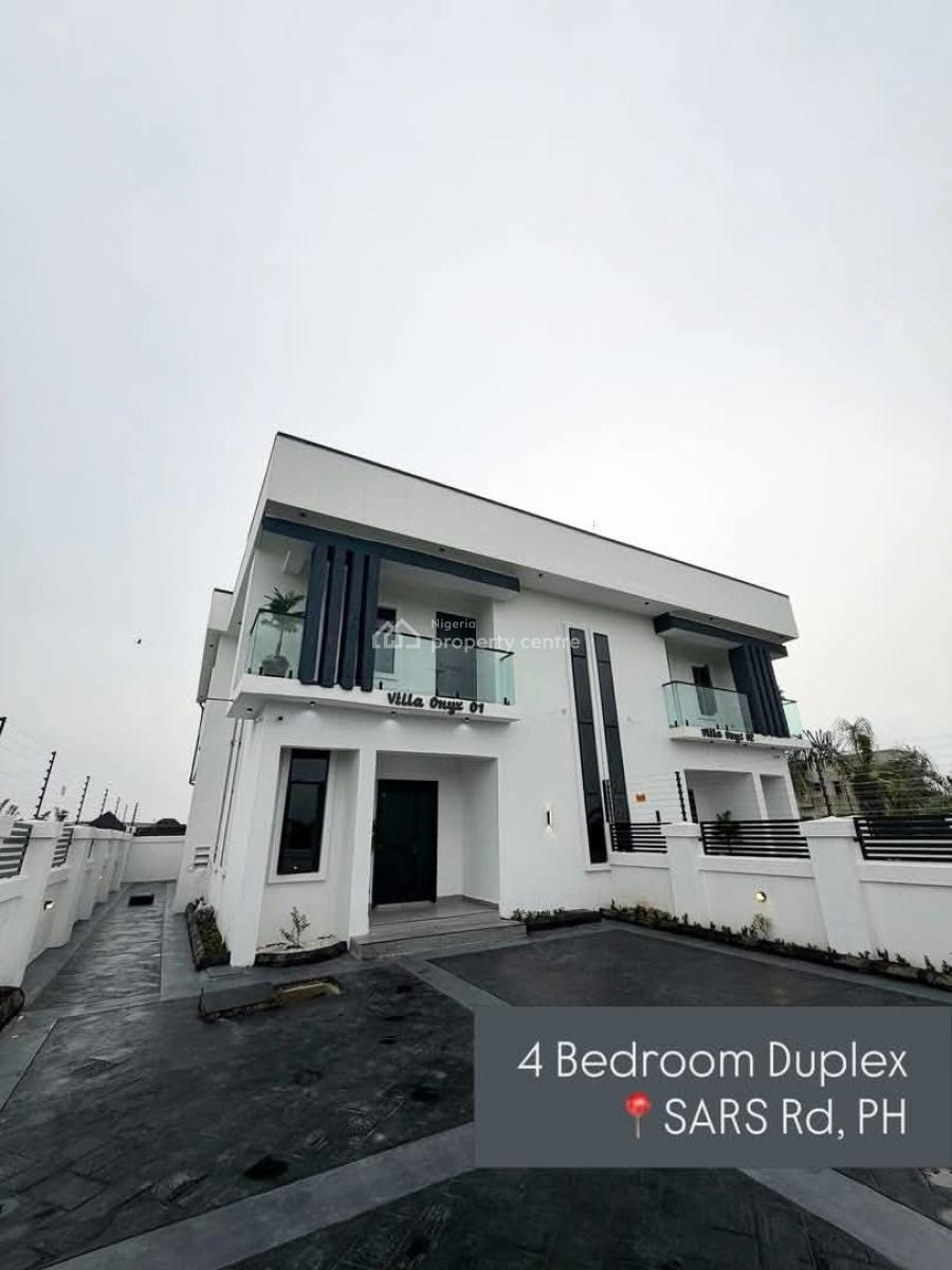 Brand New 4 Bedroom Semi-detached Duplex, Sars Road Portharcourt, Port Harcourt, Rivers, Semi-detached Duplex for Sale