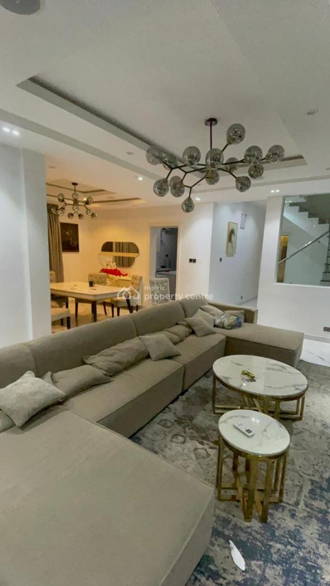 Luxury 5bedroom Fully Furnished Detached House with Pool and Bq, Osborne Ikoyi Lagos, Ikoyi, Lagos, Detached Duplex for Rent