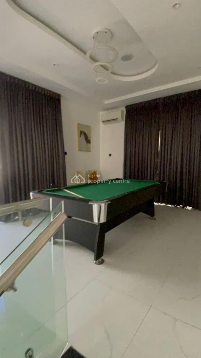 Luxury 5bedroom Fully Furnished Detached House with Pool and Bq, Osborne Ikoyi Lagos, Ikoyi, Lagos, Detached Duplex for Rent