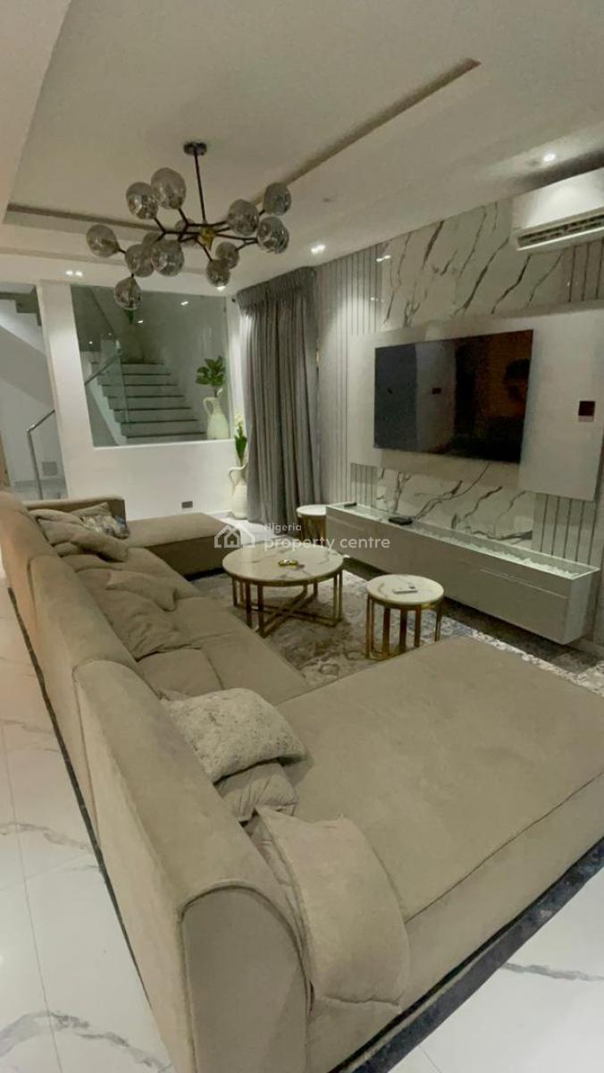 Luxury 5bedroom Fully Furnished Detached House with Pool and Bq, Osborne Ikoyi Lagos, Ikoyi, Lagos, Detached Duplex for Rent