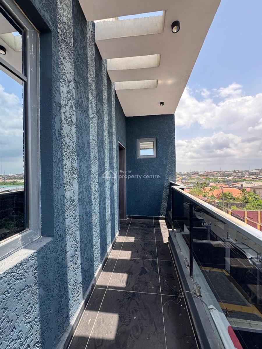 Lovely 4 Bedroom Semi Detached Duplex with a Room Bq in an Estate., in a Secure Estate in Gbagada, Gbagada, Lagos, Semi-detached Duplex for Sale