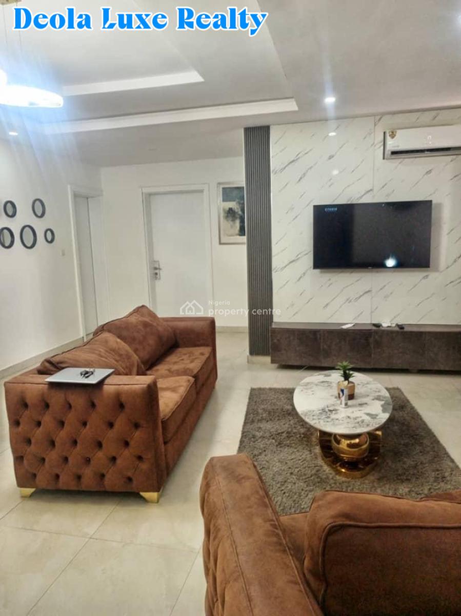 Modern Serviced Built 3 Bedroom Apartment with a Bq (fully Furnished), Off Bisola Durosimi, Lekki Phase 1, Lekki, Lagos, Flat / Apartment for Rent