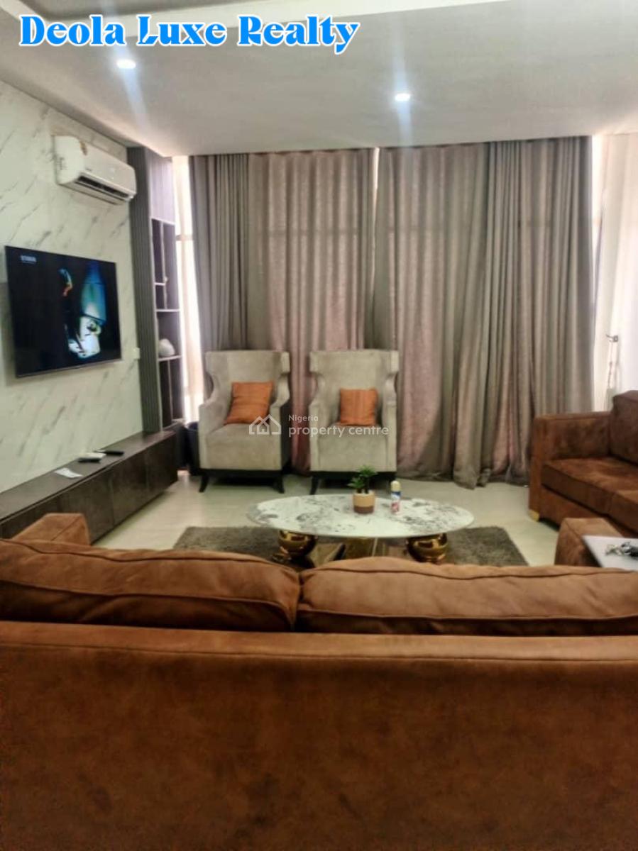 Modern Serviced Built 3 Bedroom Apartment with a Bq (fully Furnished), Off Bisola Durosimi, Lekki Phase 1, Lekki, Lagos, Flat / Apartment for Rent