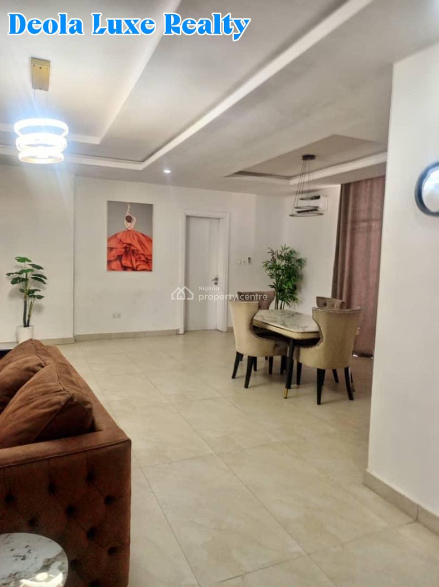 Modern Serviced Built 3 Bedroom Apartment with a Bq (fully Furnished), Off Bisola Durosimi, Lekki Phase 1, Lekki, Lagos, Flat / Apartment for Rent