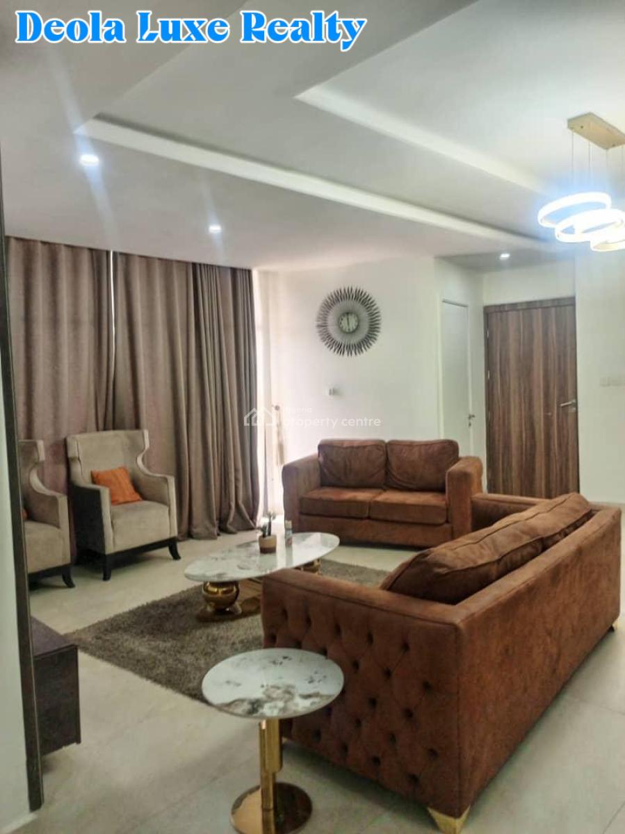 Modern Serviced Built 3 Bedroom Apartment with a Bq (fully Furnished), Off Bisola Durosimi, Lekki Phase 1, Lekki, Lagos, Flat / Apartment for Rent