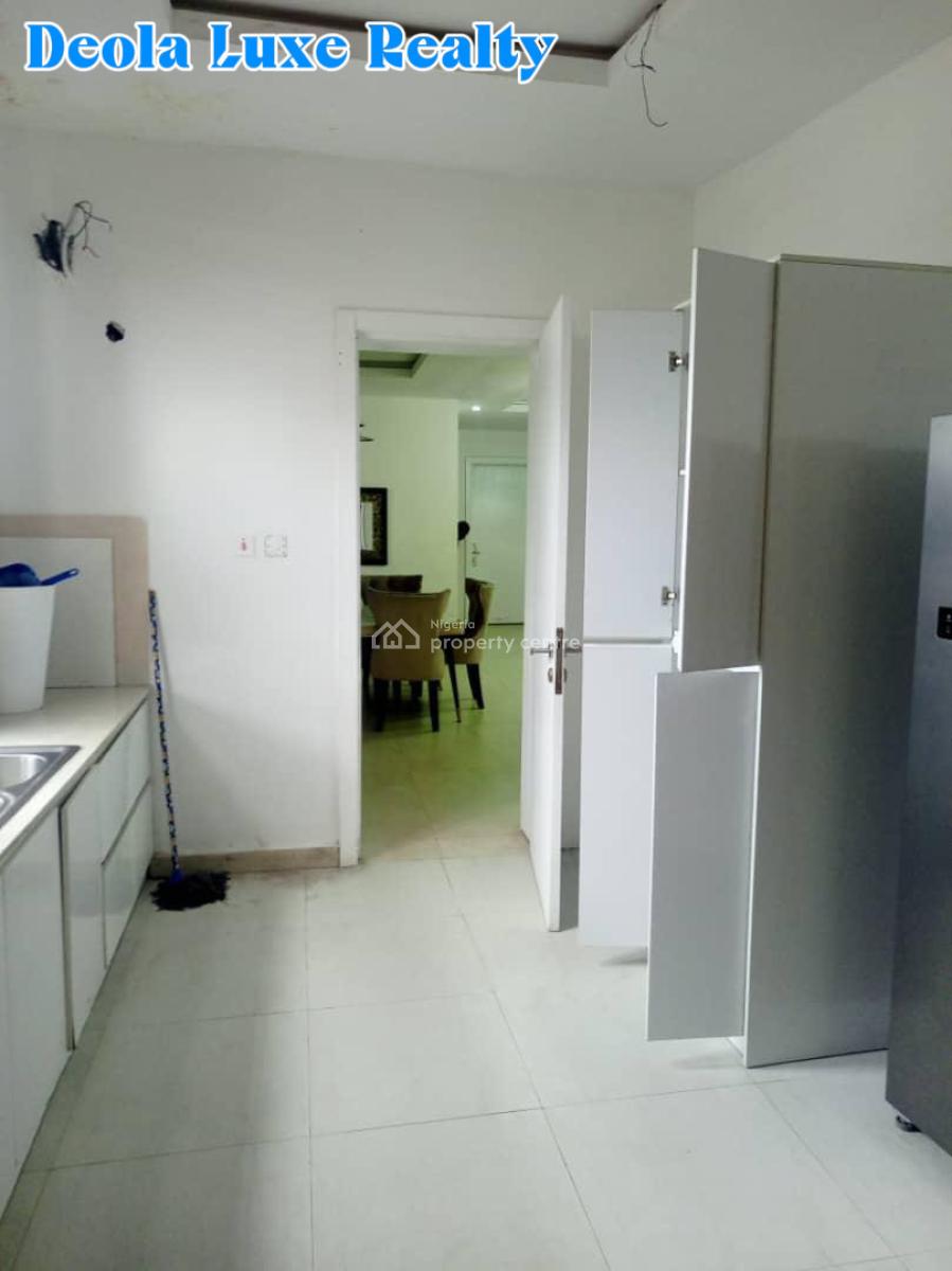 Modern Serviced Built 3 Bedroom Apartment with a Bq (fully Furnished), Off Bisola Durosimi, Lekki Phase 1, Lekki, Lagos, Flat / Apartment for Rent