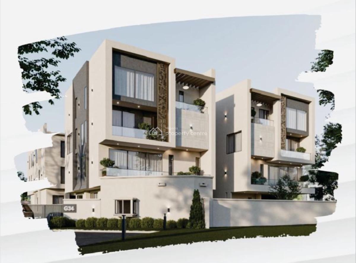 Proceeding 4 Bedroom Semi Detached Duplexes, Banana Island, Ikoyi, Lagos, Semi-detached Duplex for Sale