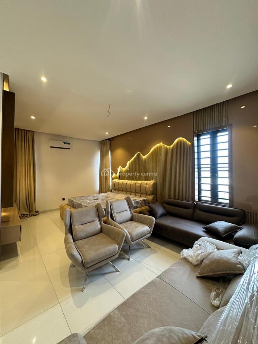 Fully Furnished Luxury 5 Bedroom Duplex + Bq, Cinema, Rooftop, & Pool, Ologolo, Lekki, Lagos, Detached Duplex for Sale