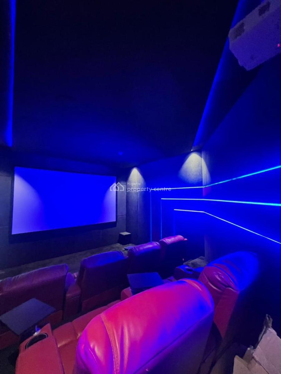 Ultra Luxury and Spacious 6-bedroom House with 2 Bq, Elevator, Cinema, Located in a Secure Call-to-access Estate, Osapa, Lekki, Lagos, Detached Duplex for Sale