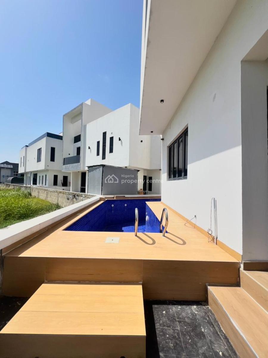 Ultra Luxury and Spacious 6-bedroom House with 2 Bq, Elevator, Cinema, Located in a Secure Call-to-access Estate, Osapa, Lekki, Lagos, Detached Duplex for Sale