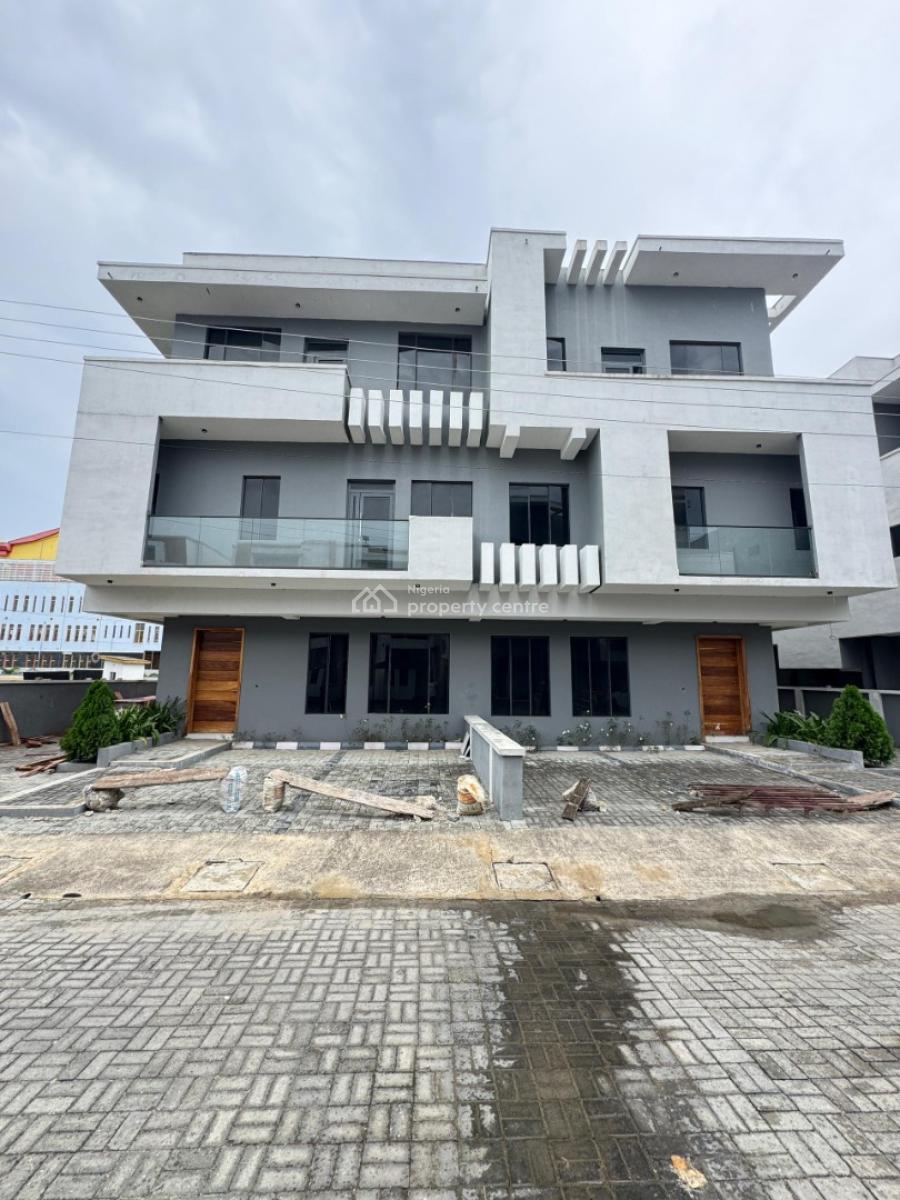 4 Bedroom Semi Detached Duplex with Bq, London, Osapa, Lekki, Lagos, Semi-detached Duplex for Sale