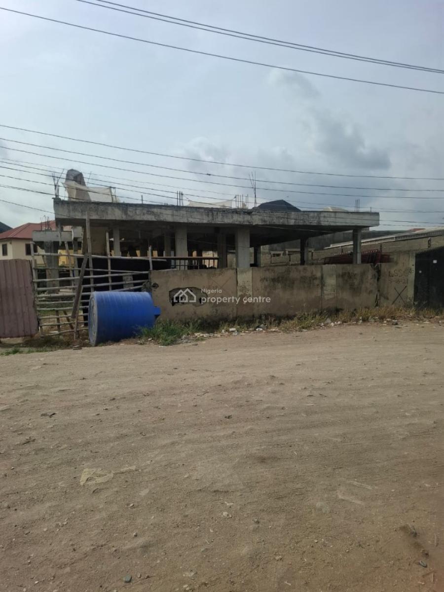480.303sqm of Land with Solid Uncompleted Structure Is Available for S, Along Agboyi Road, Ori-oke, Ogudu, Lagos, Commercial Property for Sale