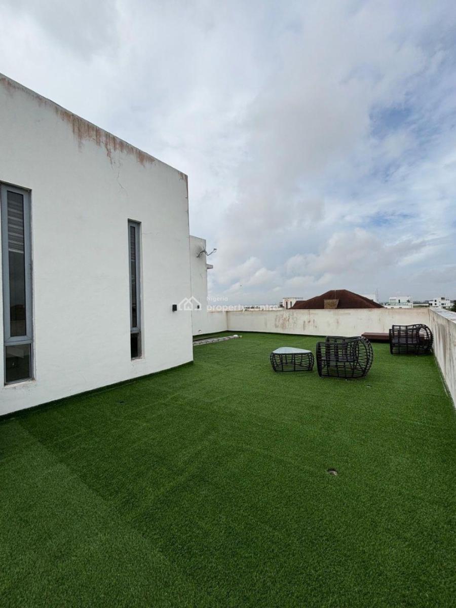 Luxury Waterfront 5-bedroom Duplex, with Rooftop Terrace, Cinema, Pool, Secure and Call to Access Gated Estate, Osapa, Lekki, Lagos, Detached Duplex for Sale