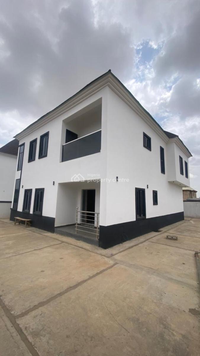a Brand New Fully Detached 4 Bedroom  Luxury Duplex, Airport Road Abuja, Lugbe District, Abuja, Detached Duplex for Sale
