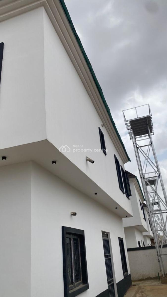 a Brand New Fully Detached 4 Bedroom  Luxury Duplex, Airport Road Abuja, Lugbe District, Abuja, Detached Duplex for Sale