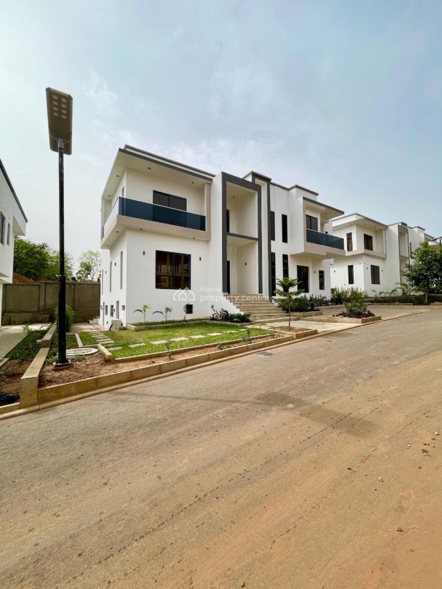 Luxury 4 Bedroom Detached Duplex with Bq, Asokoro District, Abuja, Detached Duplex for Sale