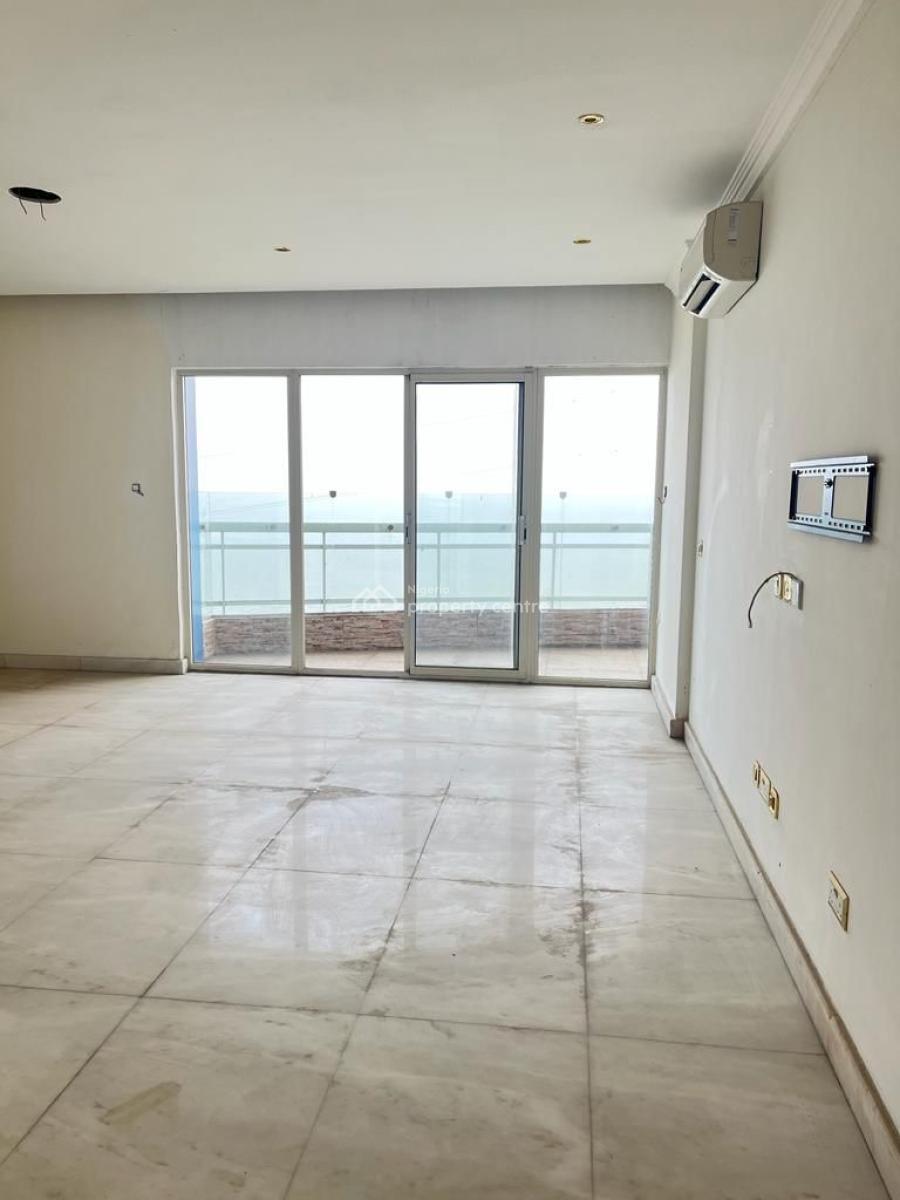 an Ocean View 3 Bedroom Serviced Apartment with 1 Room Savants Quarter, Banana Island, Ikoyi, Lagos, Flat / Apartment for Sale