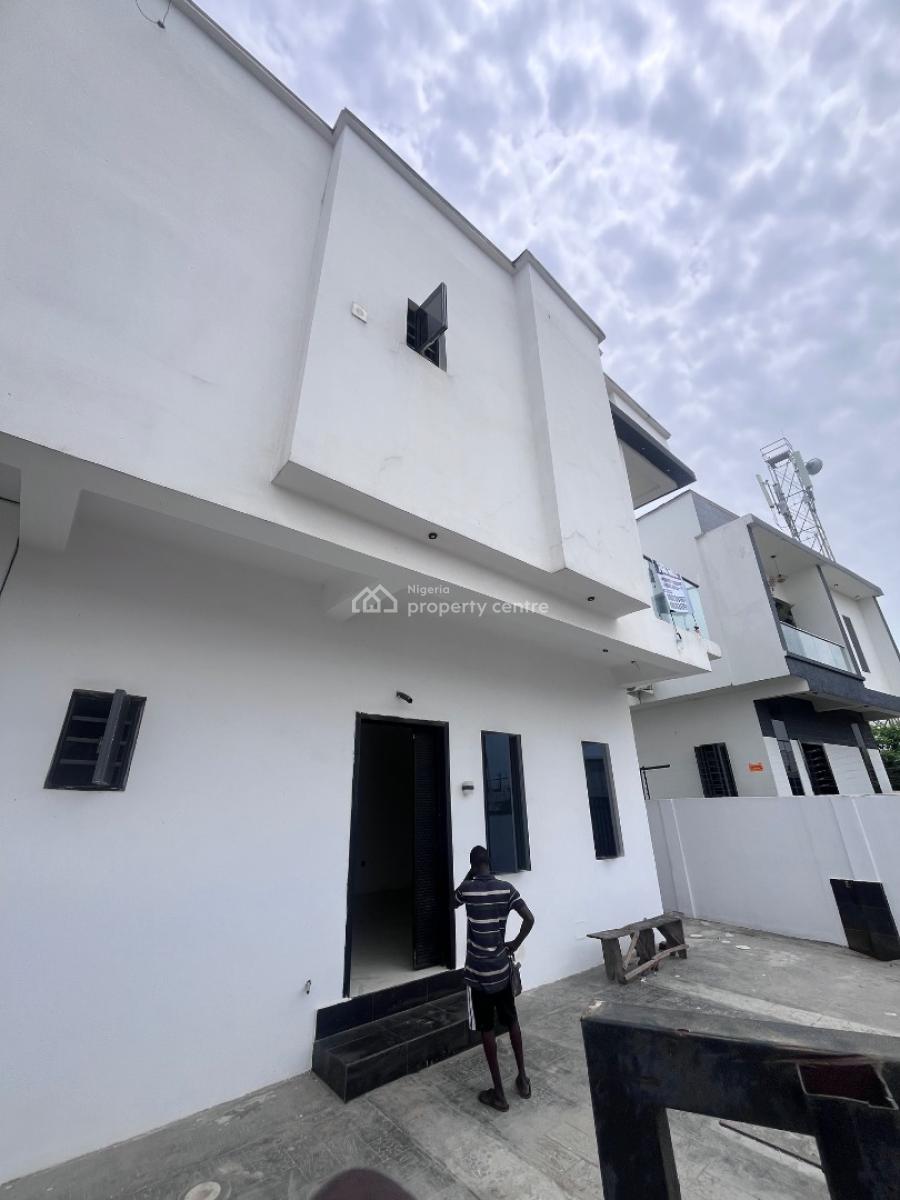 Newly Built Spacious 3 Bedroom Semidetached Duplex with Bq, Abraham Adesanya Before Lagos Business School Sangotedo Ajah, Sangotedo, Ajah, Lagos, Semi-detached Duplex for Sale