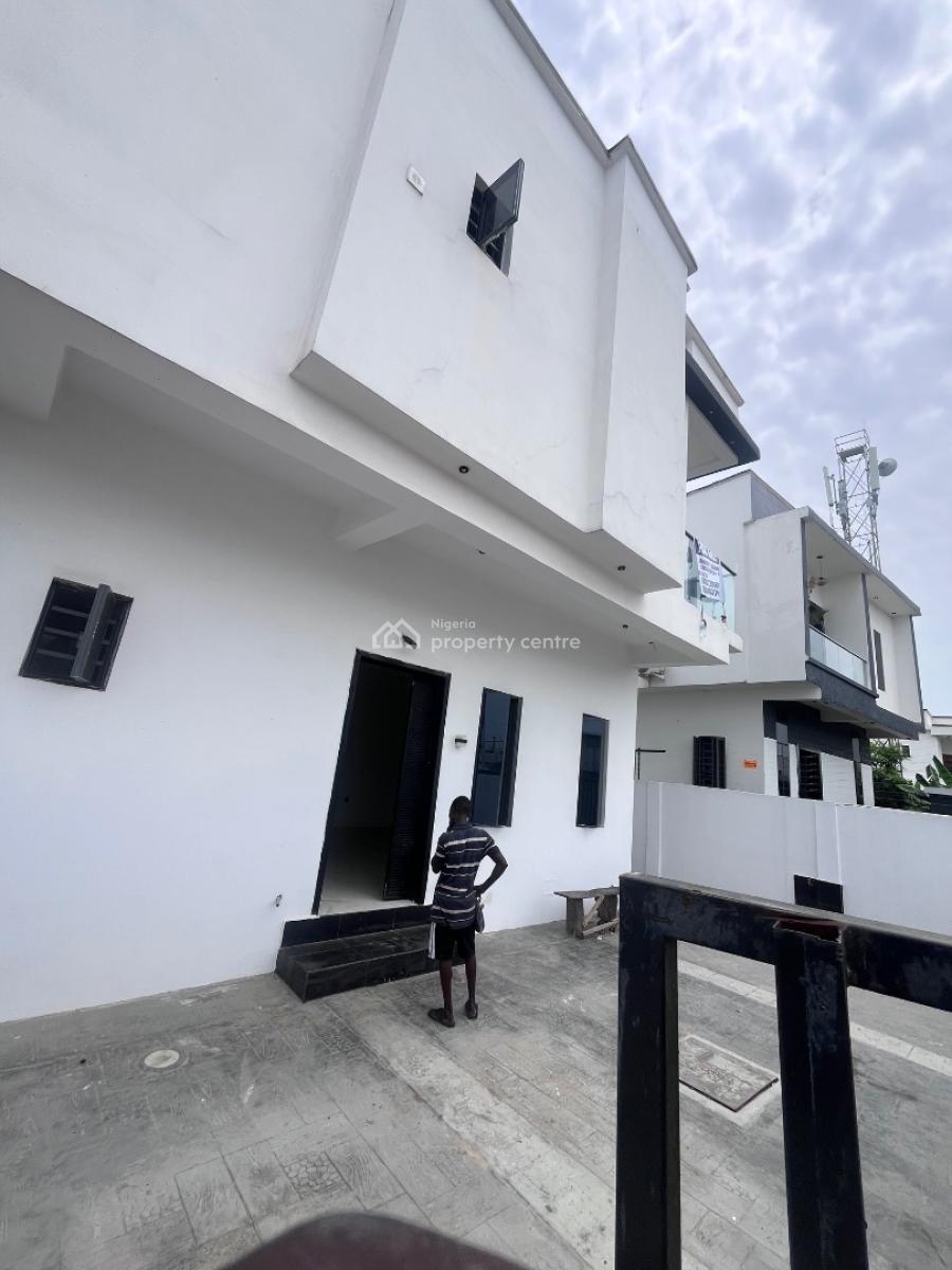 Newly Built Spacious 3 Bedroom Semidetached Duplex with Bq, Abraham Adesanya Before Lagos Business School Sangotedo Ajah, Sangotedo, Ajah, Lagos, Semi-detached Duplex for Sale