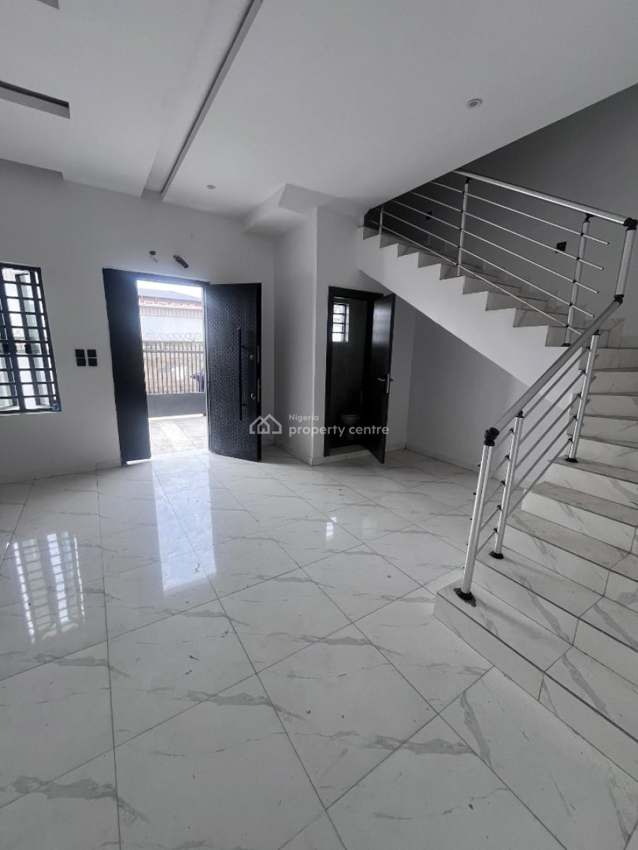 Newly Built Spacious 3 Bedroom Semidetached Duplex with Bq, Abraham Adesanya Before Lagos Business School Sangotedo Ajah, Sangotedo, Ajah, Lagos, Semi-detached Duplex for Sale