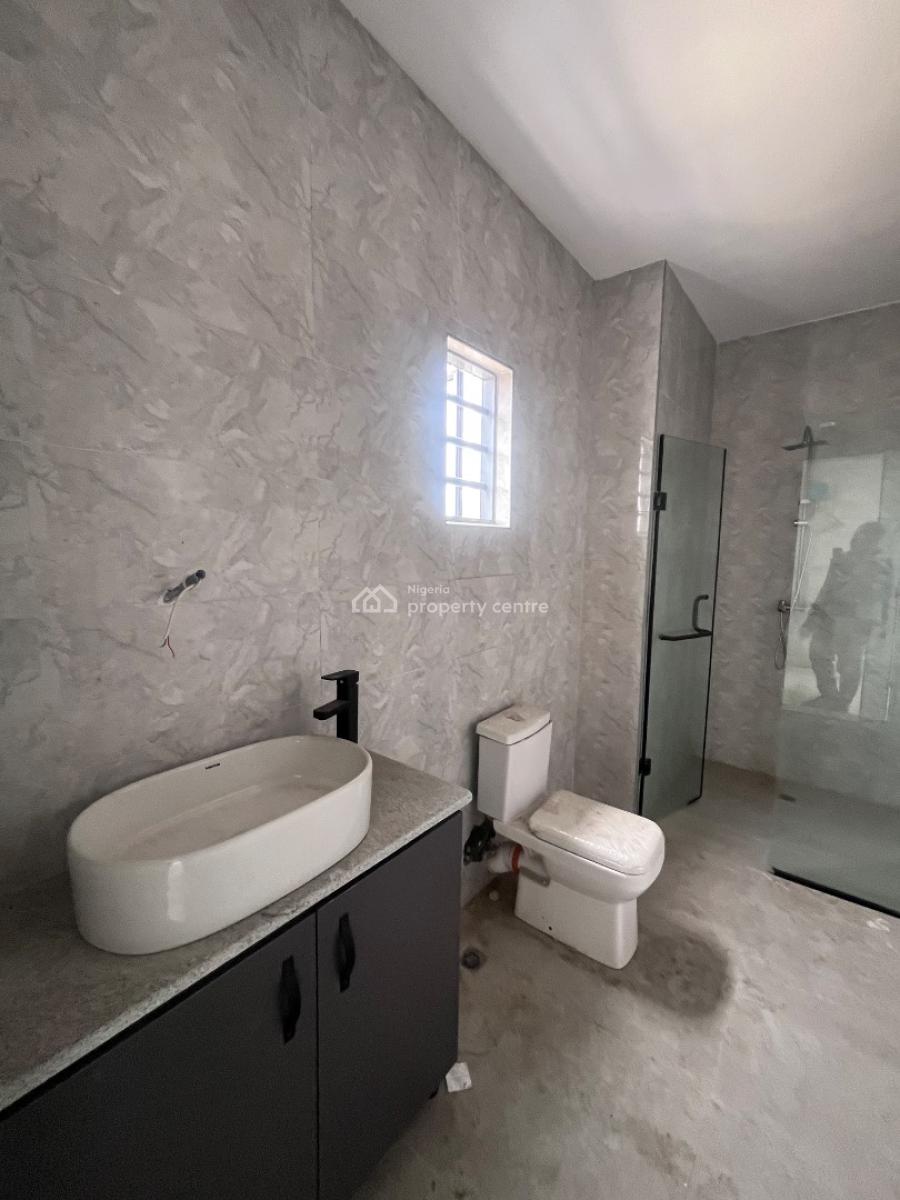 Newly Built Spacious 3 Bedroom Semidetached Duplex with Bq, Abraham Adesanya Before Lagos Business School Sangotedo Ajah, Sangotedo, Ajah, Lagos, Semi-detached Duplex for Sale