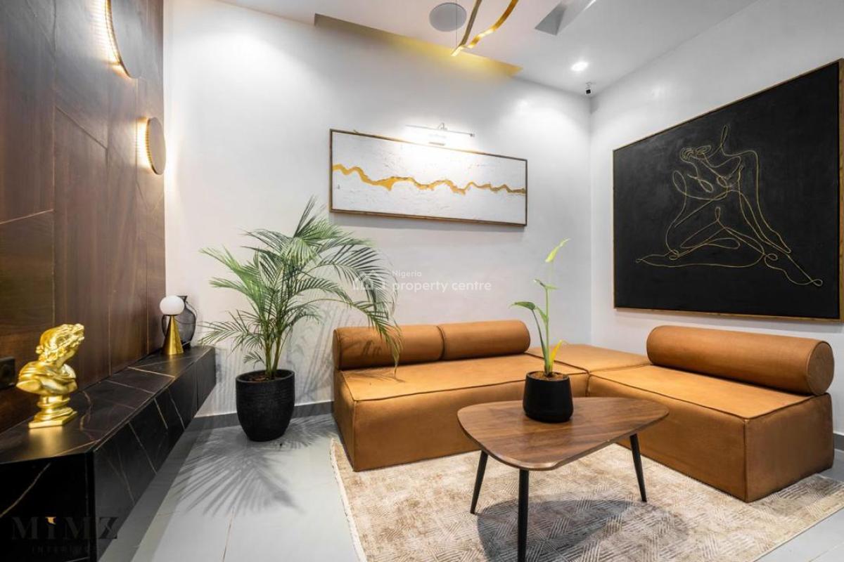 Premium Quality 4-bedroom Furnished House+ Bq, By Earls Court, Nike Art Gallery, Ikate Elegushi, Lekki, Lagos, Terraced Duplex for Rent