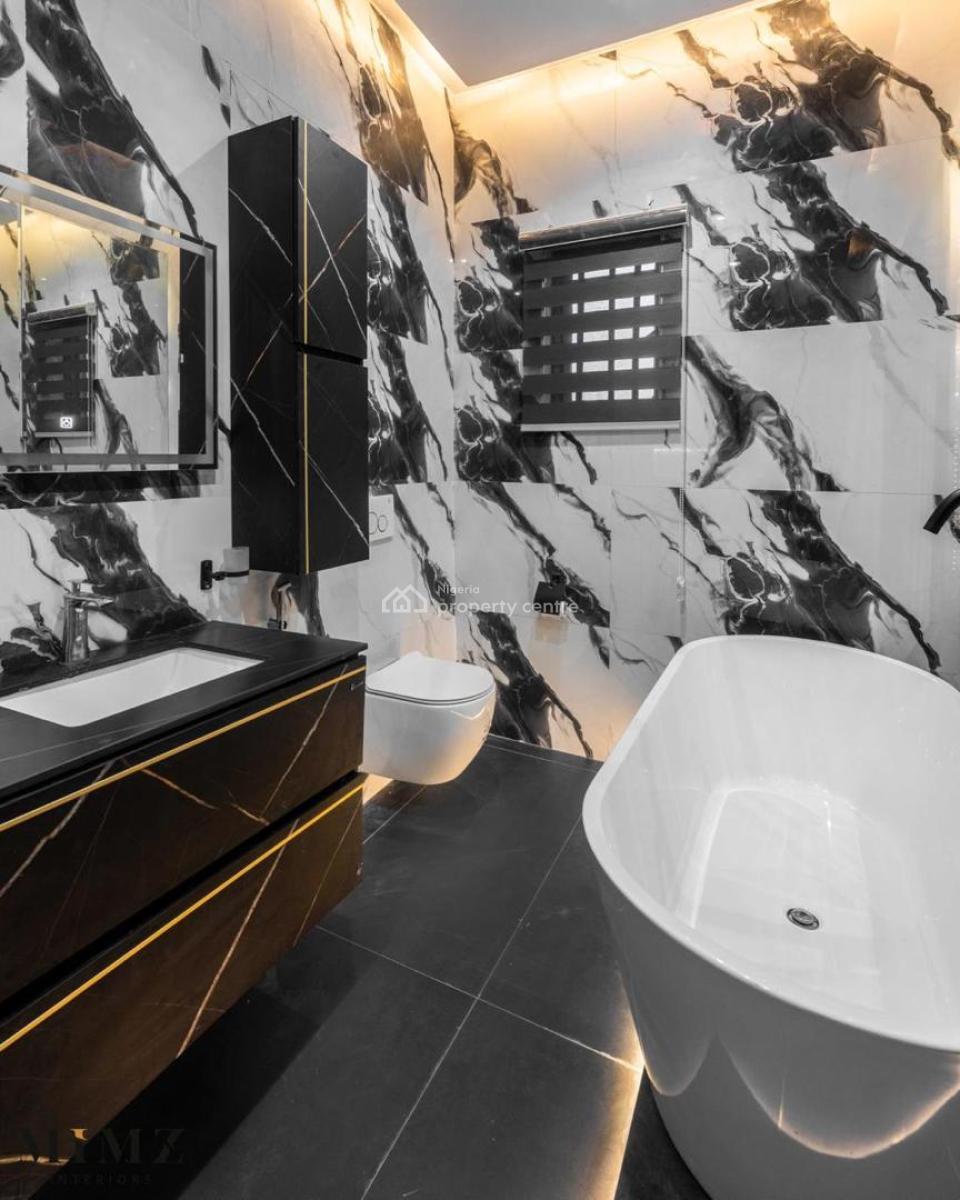 Premium Quality 4-bedroom Furnished House+ Bq, By Earls Court, Nike Art Gallery, Ikate Elegushi, Lekki, Lagos, Terraced Duplex for Rent