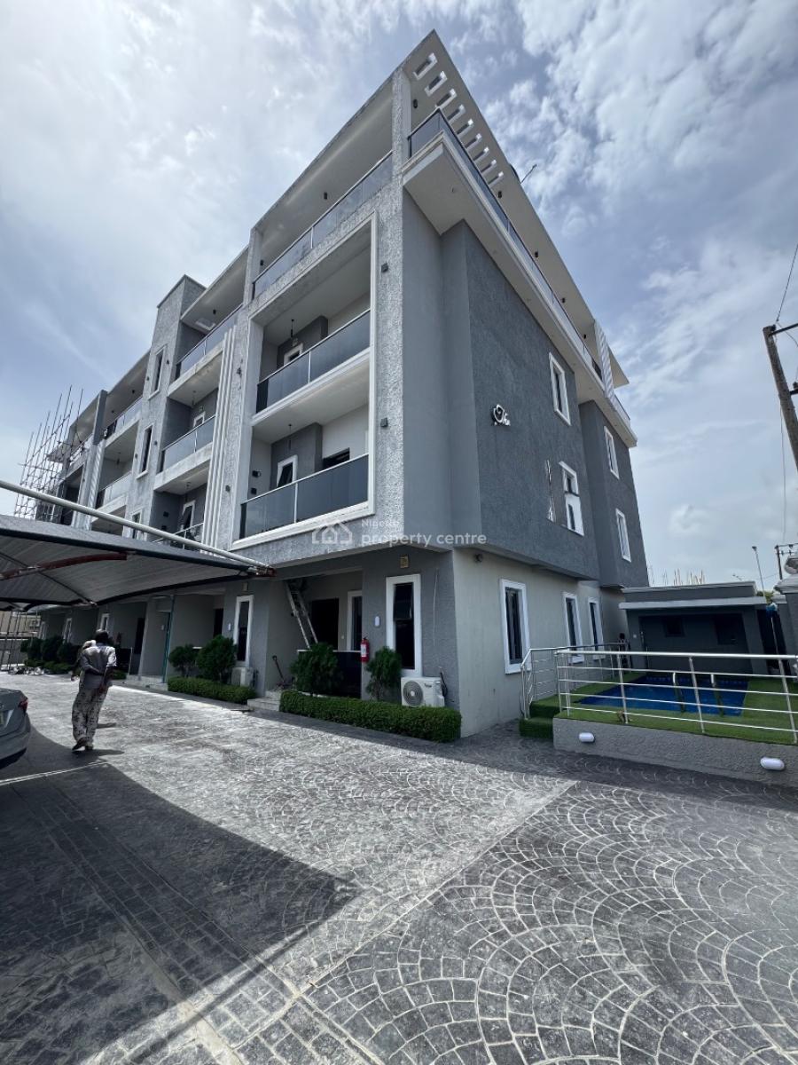 4 Bedroom Terrace Duplex + Bq, Lekki Phase 1, Lekki, Lagos, Terraced Duplex for Rent