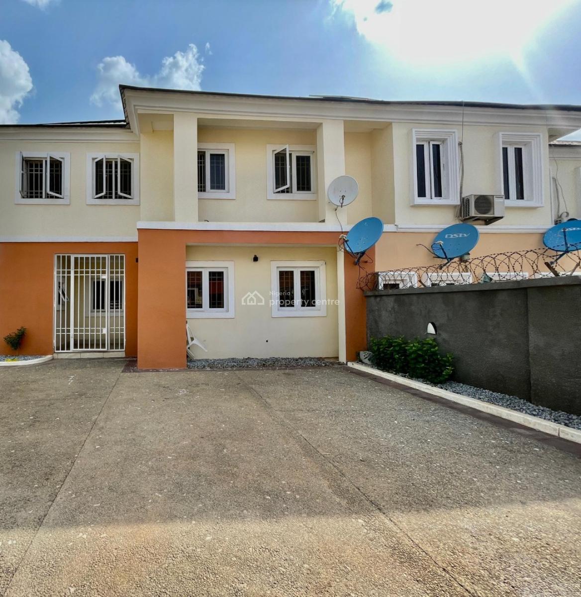 Contemporary 4 Bedroom Semi-detached  Duplex, Naf Valley Estate, Asokoro District, Abuja, Semi-detached Duplex for Rent