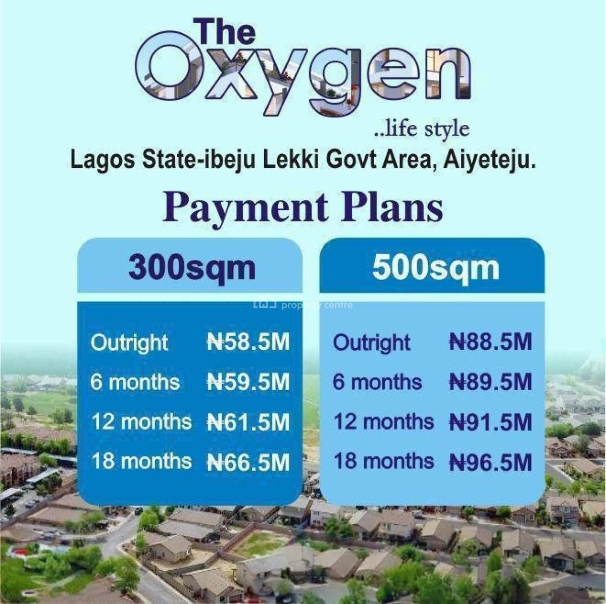 Residential Plots of Land in a Luxury Resort-style Estate, The Oxygen Estate, Aiyeteju Town, Ibeju Lekki, Lagos, Residential Land for Sale